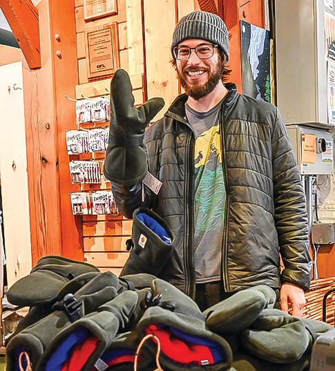 Ozzie Reif has turned his Ely MItten Project into a full-time mitten-making operation.