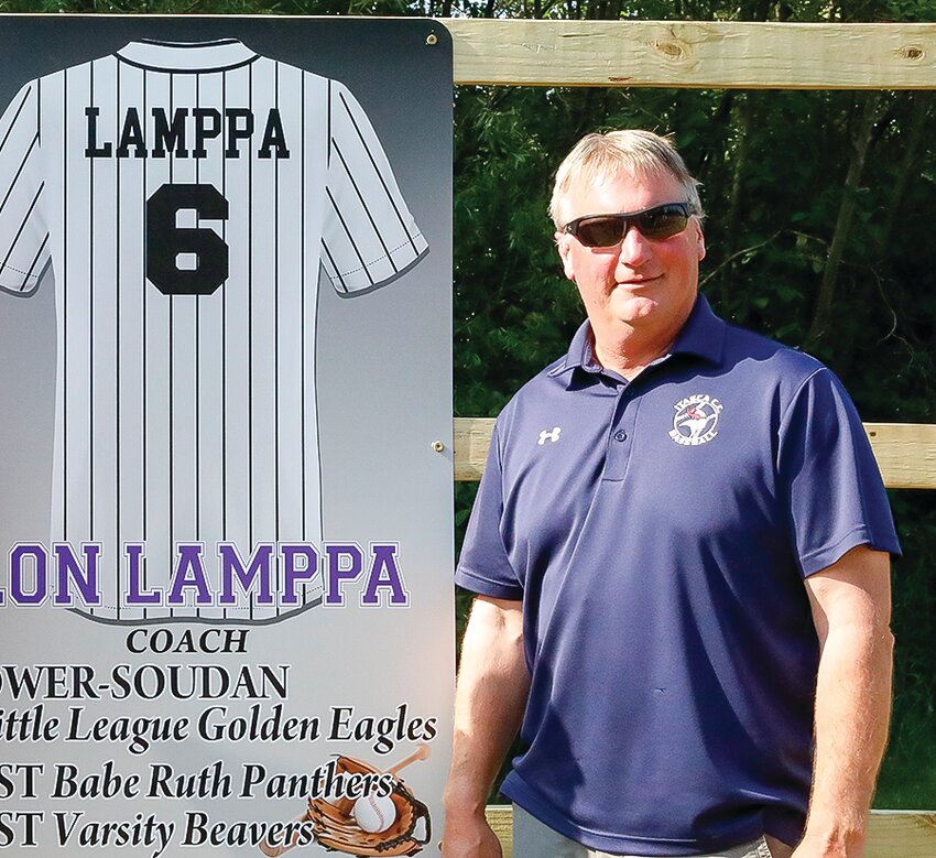 Justin Lamppa was   present in Soudan last June when his father Lon&rsquo;s coaching jersey was officially retired.   Justin has carried on in his   father&rsquo;s footsteps and has   created his own legacy as a   college baseball coach.