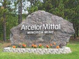 A sign at the Minorca Mine in Virginia.