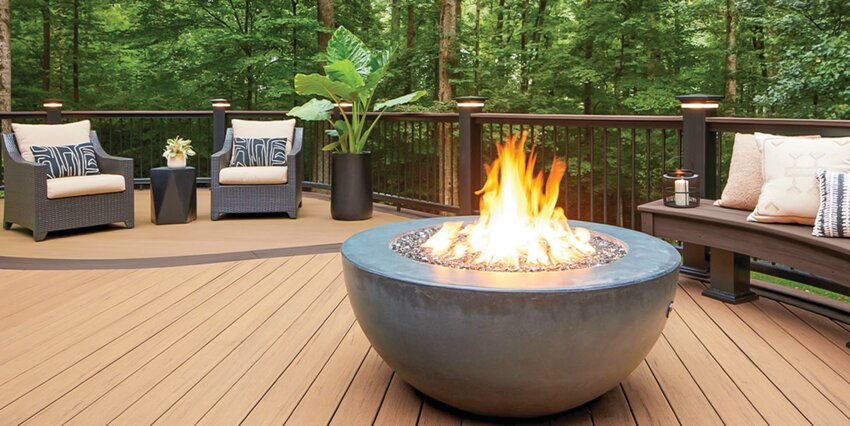 Composite decking can last up to 50 years, making it a smart option for home renovations.