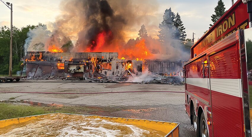 The former El-Roy Supper Club was destroyed in an early morning fire last Friday