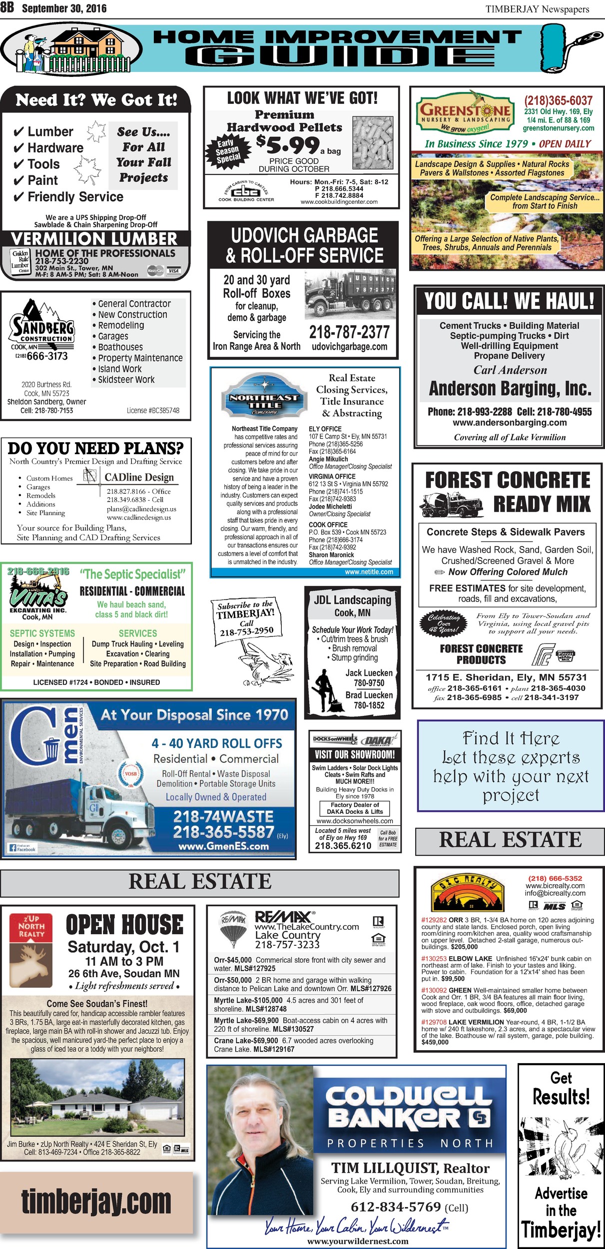 Click here to read the legal notices and classifieds on page B8