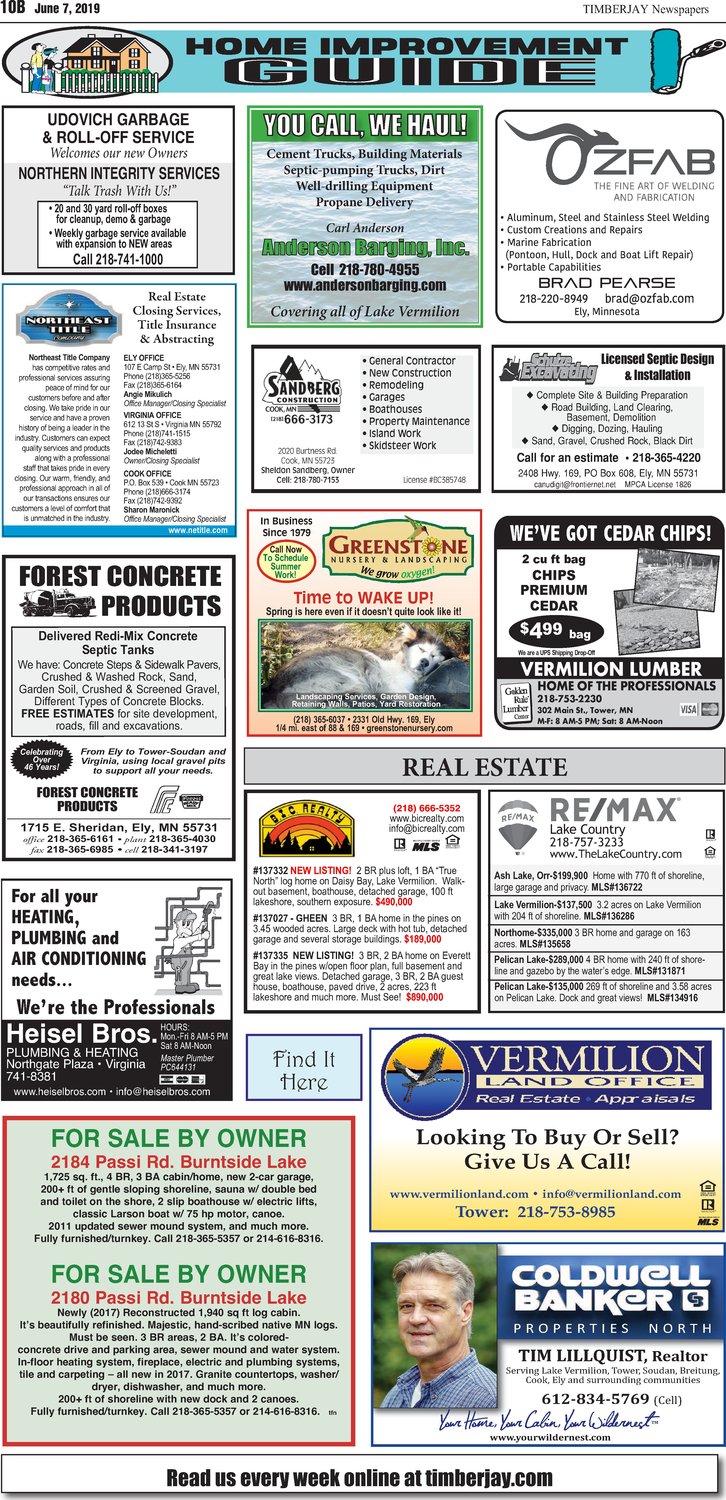 Click here for the legal notices and classifieds on page B10