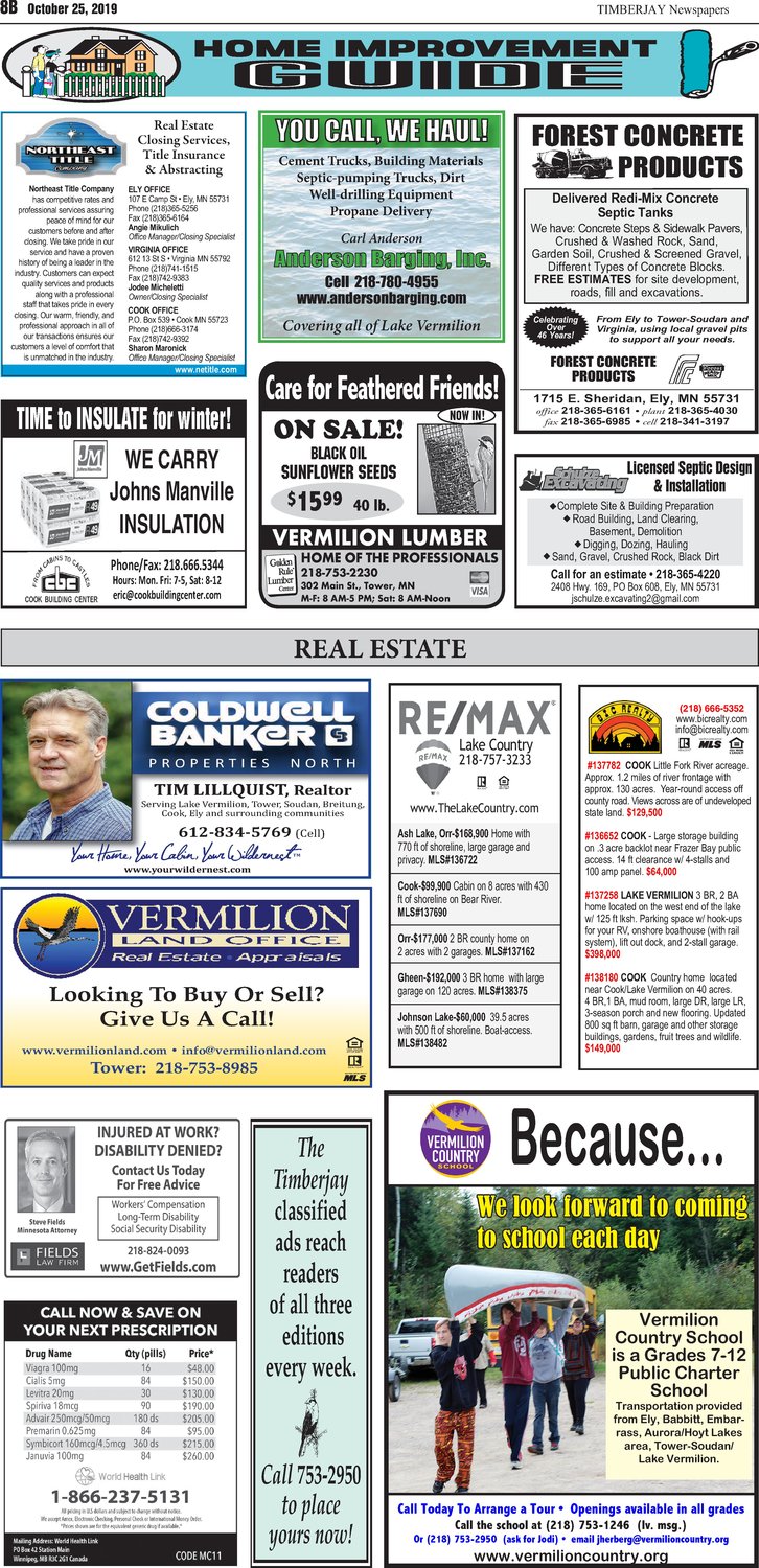 Click here to download the legal notices and classifieds on page B8