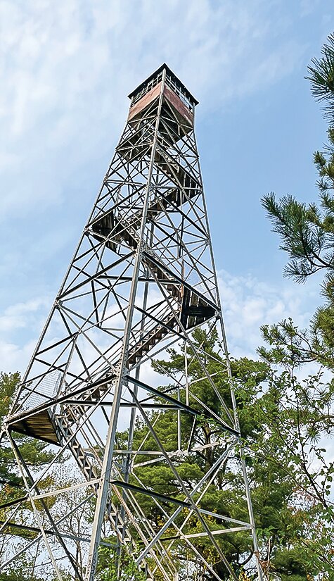 The Jasper Peak fire tower is in line for funds to reopen the tower to public use.