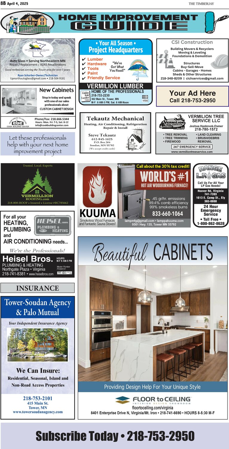 Click here for the legal notices and classifieds on page 8B