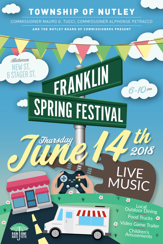 FRANKLIN SPRING FESTIVAL SCHEDULED FOR JUNE 14, 2018 The Jersey