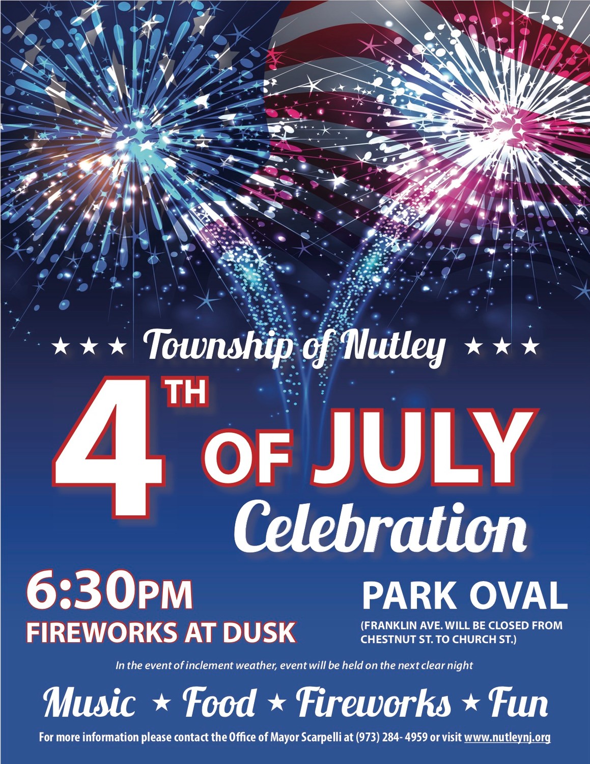 Nutley Fireworks & More July 4th, 2018 The Jersey Tomato Press