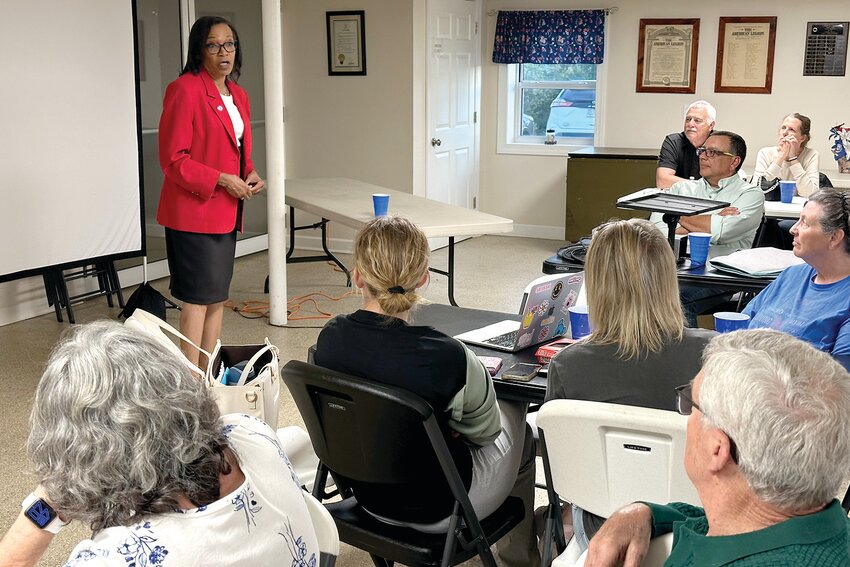 Missouri Democratic Party Vice Chair Yvonne Reeves-Chong told Truman Day attendees that everyone needs to work together for the party to succeed.