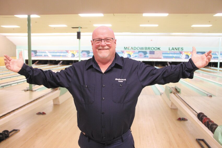 FUN FOR EVERYONE: General manager Robert Farrell invites families to join the fun at Meadowbrook Lanes.