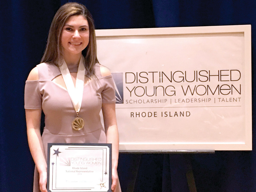 AWARD WINNER: Viansa Portesi is the Distinguished Young Woman of Rhode Island.