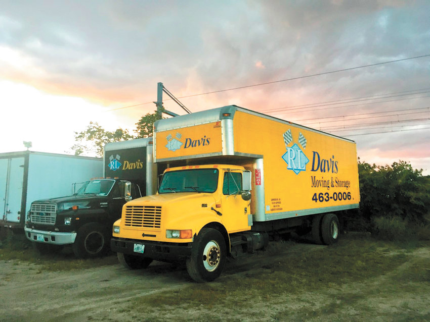 Look for this familiar yellow truck in your neighborhood from the local moving company RL Davis Moving &amp; Storage whose history in New England goes back generations.