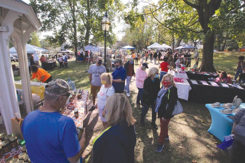 JUST LIKE GASPEE DAYS? No, it wasn&rsquo;t the arts and crafts festival, but Saturday&rsquo;s Autumn 2020 Outside Marketplace had the feel of Gaspee Days.