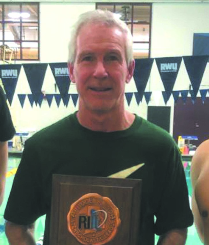 COACH OF THE YEAR: Cranston East swimming coach Bob Bouchard. (Submitted photo)