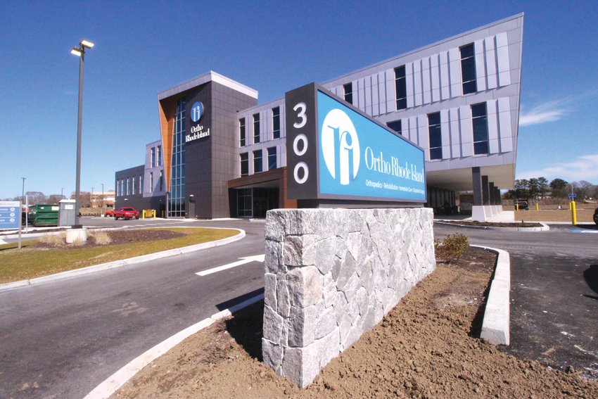 THE BEST CARE: The new, state-of-the-art Ortho Rhode Island facility sits just off route 95. (Warwick Beacon photo)