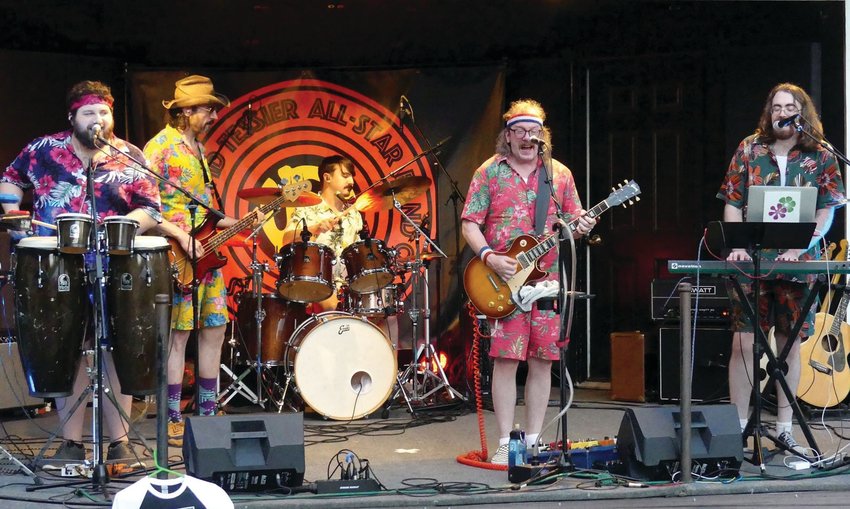 READY TO ROCK:&nbsp; The David Tessier All-Star Stars are set to take the stage at Dusk in Providence on the Fourth of July as part of Revival Fest. (Courtesy of Kari Tieger)