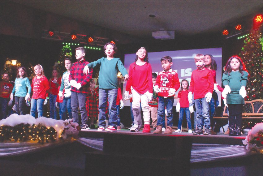 SOUNDS OF CHILDREN: A chorus of children opened the Christmas In The City with a festive song and dance. They are members of the Children&rsquo;s Chorus.