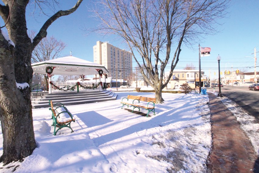 TODAY&rsquo;S PARK: The Knightsville park will undergo construction, with the old gazebo being torn down and a new one being built further into the park.