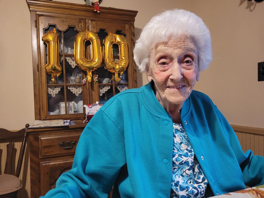 HAPPY BIRTHDAY: On Jan. 1, Josephine &ldquo;Josie&rdquo; Celentano turned 100 years old in the same Binghampton Avenue home where she was born. (Herald photo by Rory Schuler)