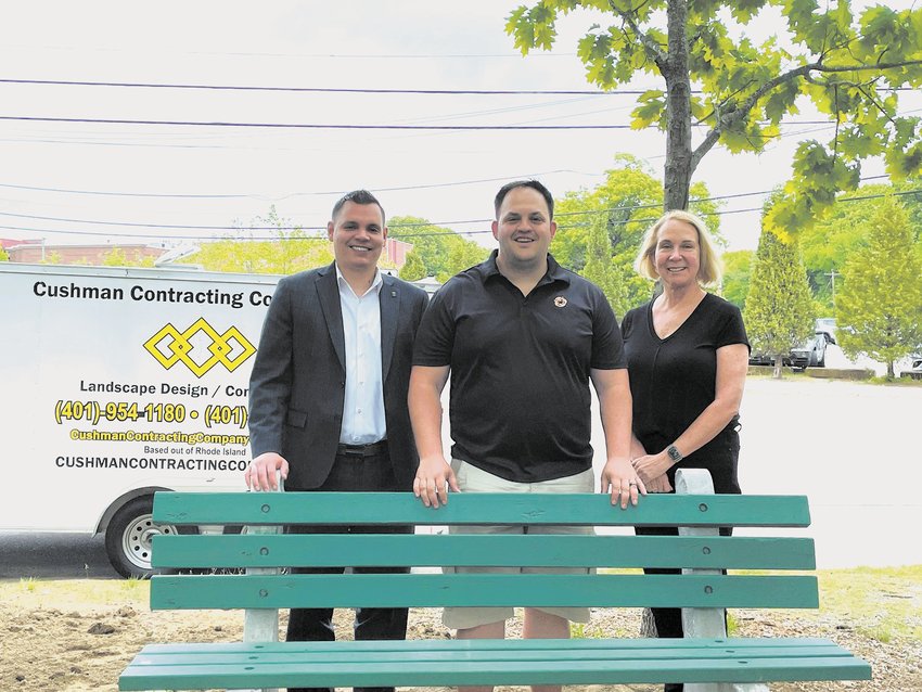 CHANCE TO LEAVE YOUR MARK: Cranston Cares is offering the opportunity for the community to leave a lifelong message on one of eight benches they placed around Meshanticut Lake.