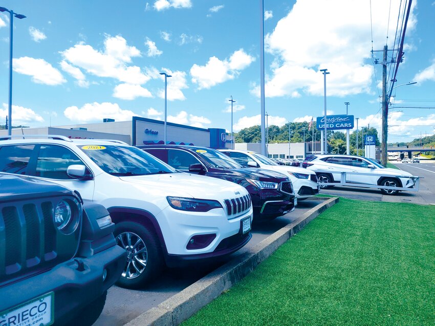 AG ACTION: The Rhode Island Attorney General has alleged Hartford Avenue dealerships &ldquo;Grieco Honda, Grieco Toyota, and Grieco Hyundai engaged in sales and pricing tactics that violated the Deceptive Trade Practices Act (DTPA).&rdquo; (Herald photos by Rory Schuler)