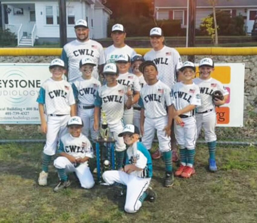 SUMMER OF FUN: The CWLL 8-U All-Stars after winning the Sally Eddy tournament hosted by Warwick North. (Submitted photo)