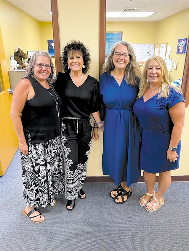 JOINING THE TEAM:  Jo-Ann Schofield , third from left, is pictured with Warwick Boys and Girls Clubs associate executive director Karin Cavanagh; executive director Lara D&rsquo;Anduono and administrative assistant  Caroline Mattos. (Submitted photo)