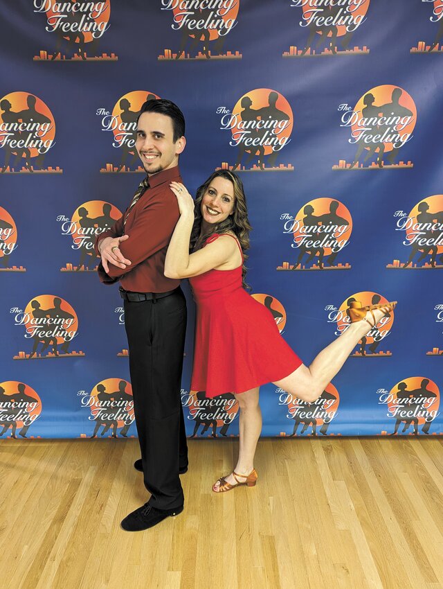 READY TO SWING: Nick Mainville, Navigant Credit Union&rsquo;s AVP of Digital Bank Originations, will is paired with Rachael Mooney in the event benefiting Mentor RI. Rachael enjoys teaching social dance lessons but also competes with her students across the United States in both ballroom and country. (Submitted photo)