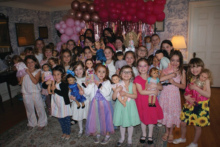 SPOTTED AT TEA: More than 50 attendees stopped by for the American Girl Doll Afternoon Tea, hosted by the Cranston Historical Society. Almost every girl brought an adult to the tea. (Cranston Herald photos by Steve Popiel)