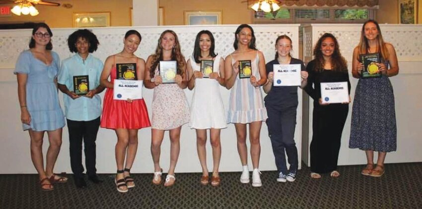 BOLTS HONORED: Members of the East softball team that took home awards. (Submitted photo)