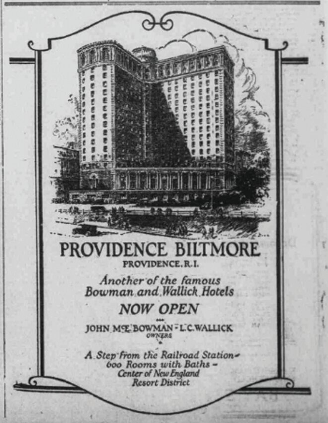 HOTEL LORE: Author Amanda Quay Blount, of Warwick, who wrote “Meet Me At The Biltmore,” will deliver a presentation for the Johnston Historical Society on Wednesday, Oct. 30.