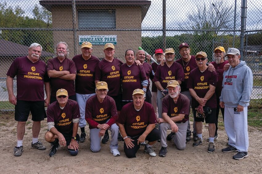 SENIOR SOFTBALL WORLD SERIES: Johnston hosted the Rhode Island Senior Softball Championship at the Wood Lake Park field on Sunday, Sept. 29, when East Providence Yacht Club faced off against City Life Productions/Sprit of Hope in a three-game series.