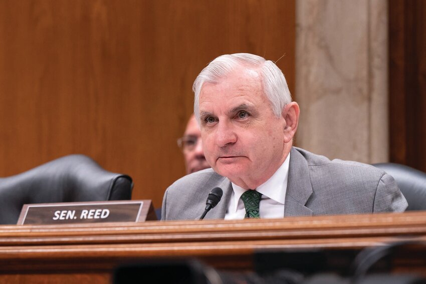 Senator Jack Reed took to the Senate floor last week to defend NOAA&rsquo;s work, employees and budget. Submitted photo