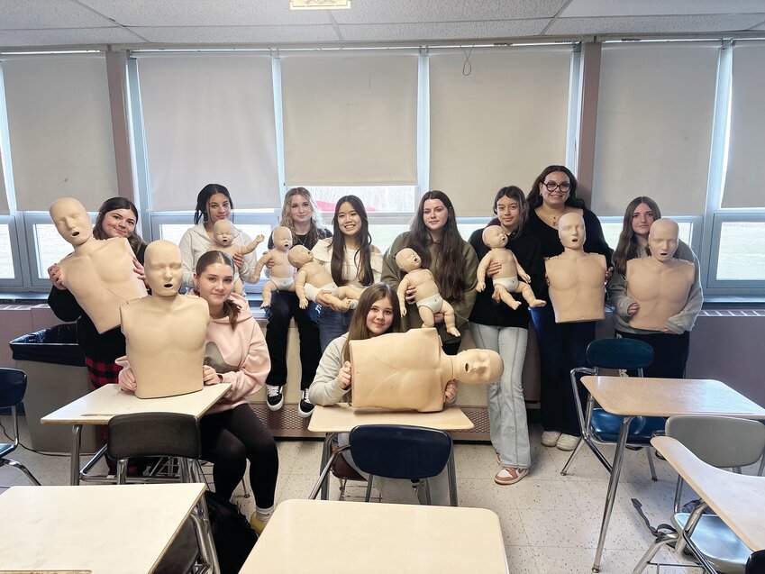 The Panthers Girls Varsity Softball Team practiced on a whole new level by getting certified in a skill that could mean the difference between life and death: cardiopulmonary resuscitation (CPR).