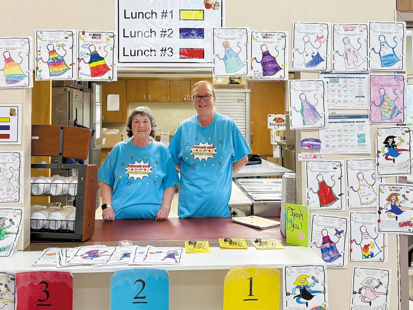Superhero crew at Winsor Hill Elementary School.