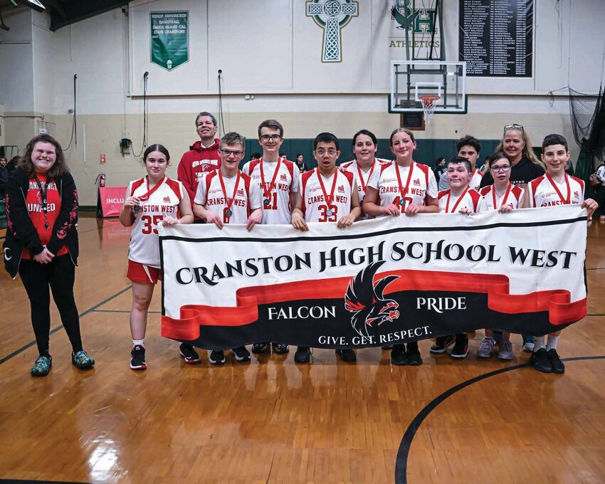 The West unified basketball team