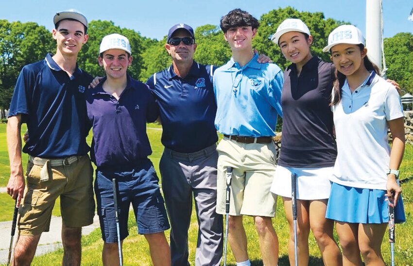The Johnston golf team