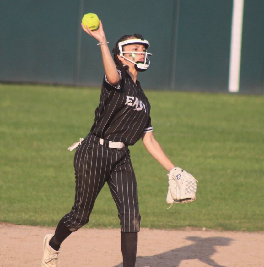 Skylah Belmont-Gomez makes a play. Beacon Media photos by Alex Sponseller