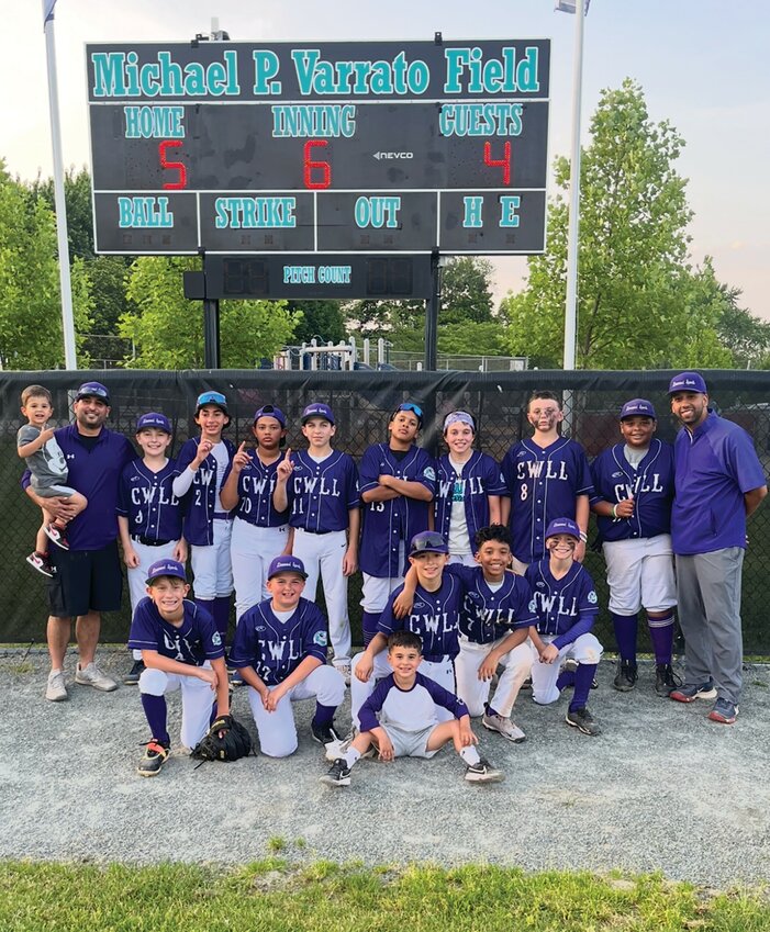 The Elmwood Sports team that won the Cranston Western Majors championship last week. Submitted photo
