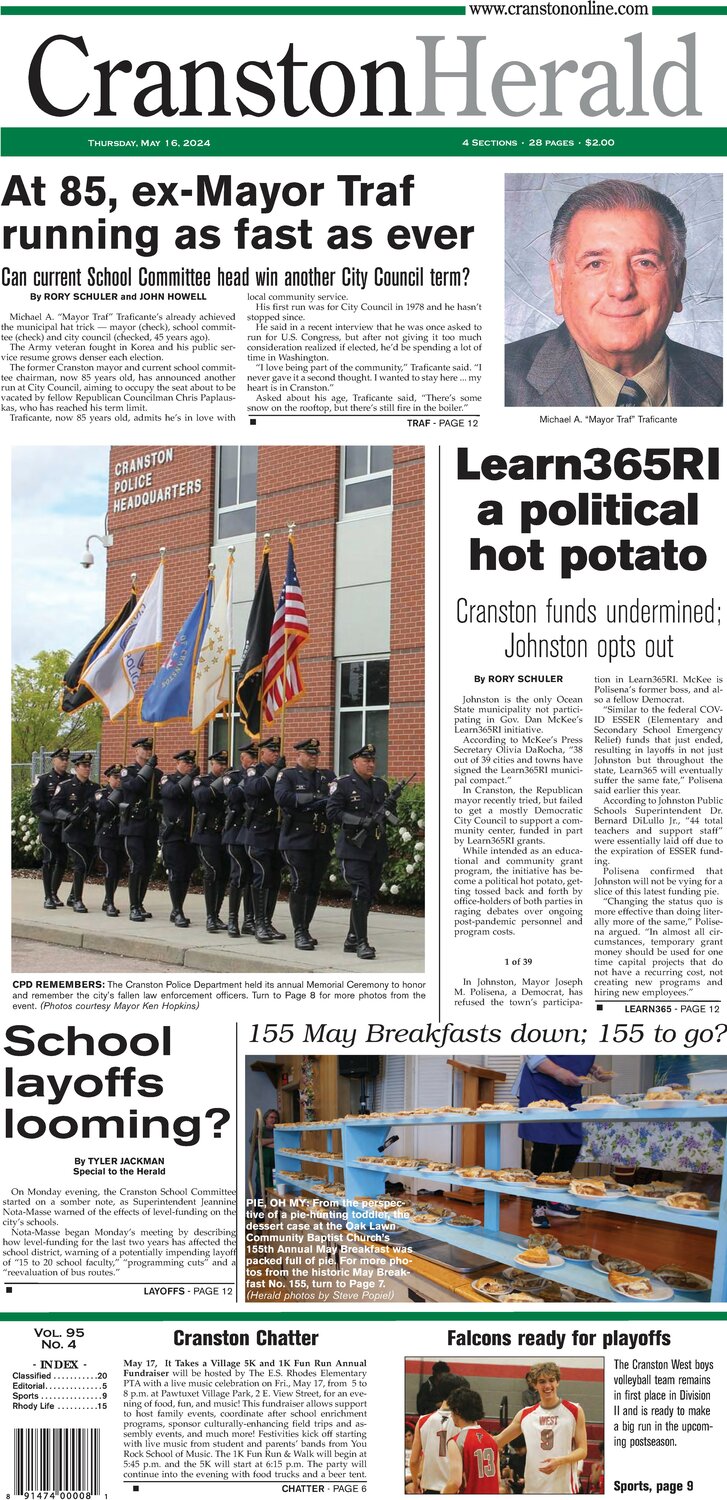 Cranston Herald May 16, 2024 e-EDITION | Cranston Herald