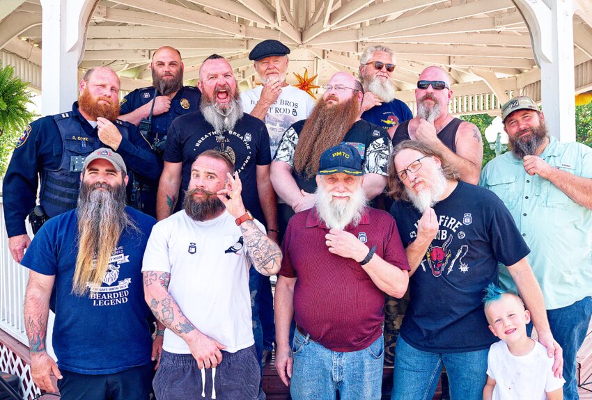 Bushy, sculpted, whispy or coarse &ndash; the competitors in the beard master competition all brought something unique on their chins to the gazebo in downtown Mineola.
