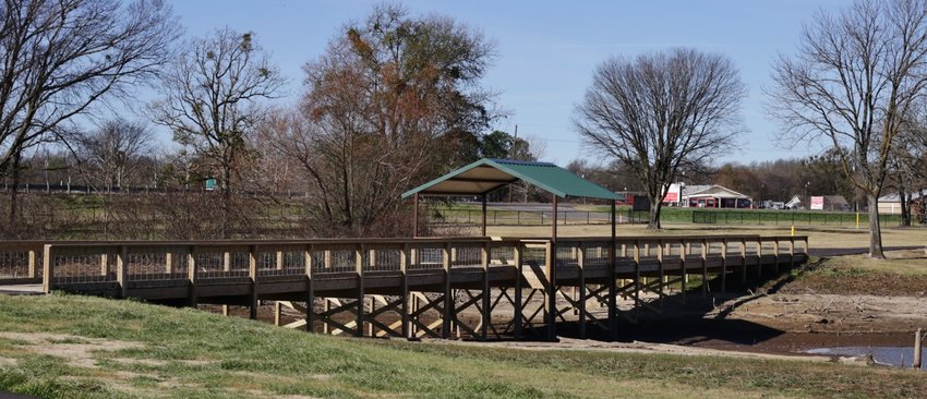 Improvements continue at Swearingen Recreation Area on Lake Fork. Recently a one-mile walking path has been added and a splash park is planned for installation soon. The access to the new public ramp and recreation area is just west of Swearingen Park.